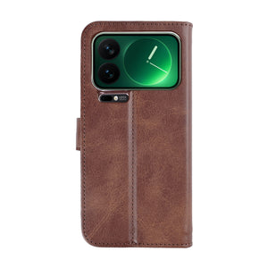 Rixus boekenkast voor Xiaomi 17 Pro bruin