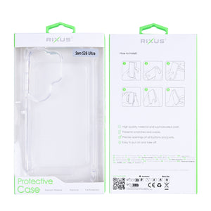 Rixus Anti-Barst Hoesje Voor Samsung Galaxy S26 Ultra Transparant