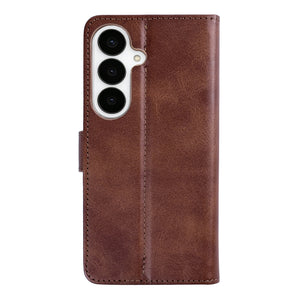 Rixus boekenkast voor Samsung Galaxy S26 bruin