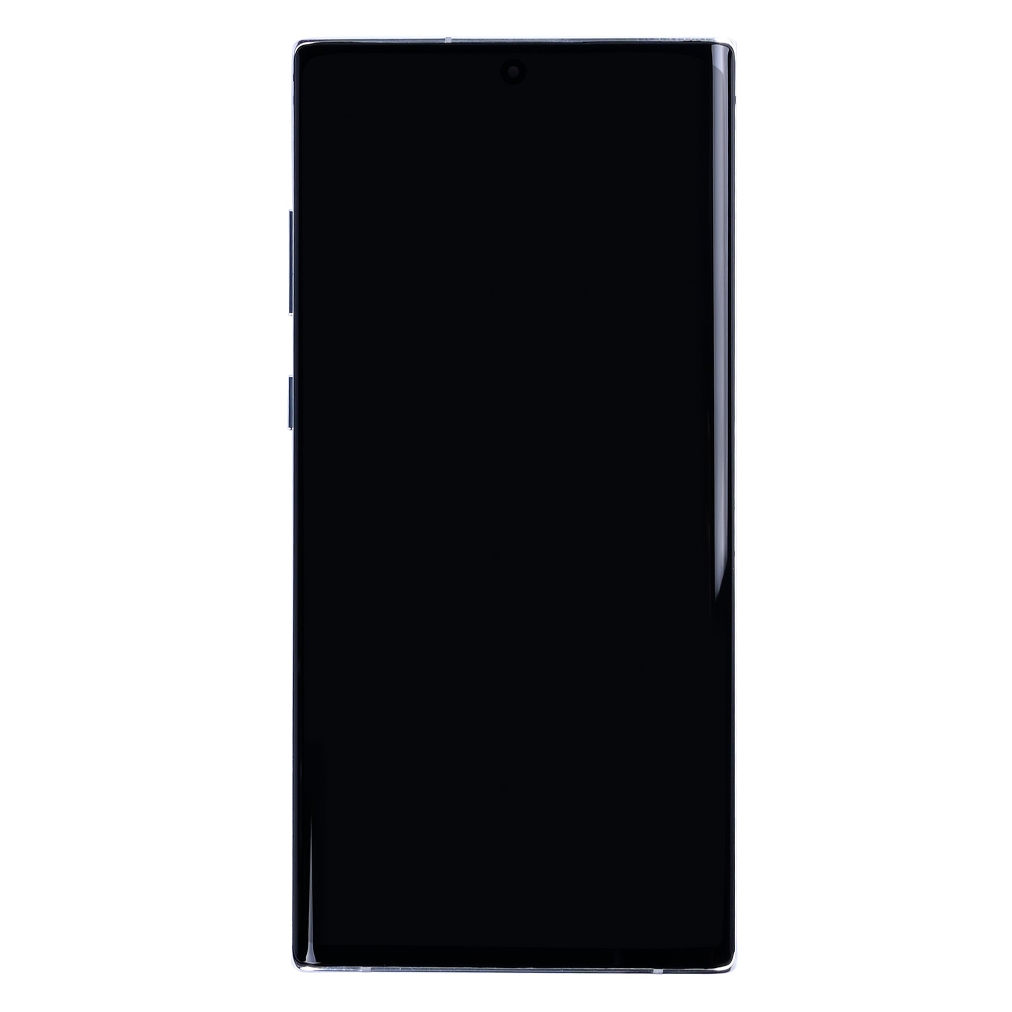 Samsung Galaxy Note 10 Plus N975F Beeldscherm en Digitizer met Frame Aura wit Soft-OLED