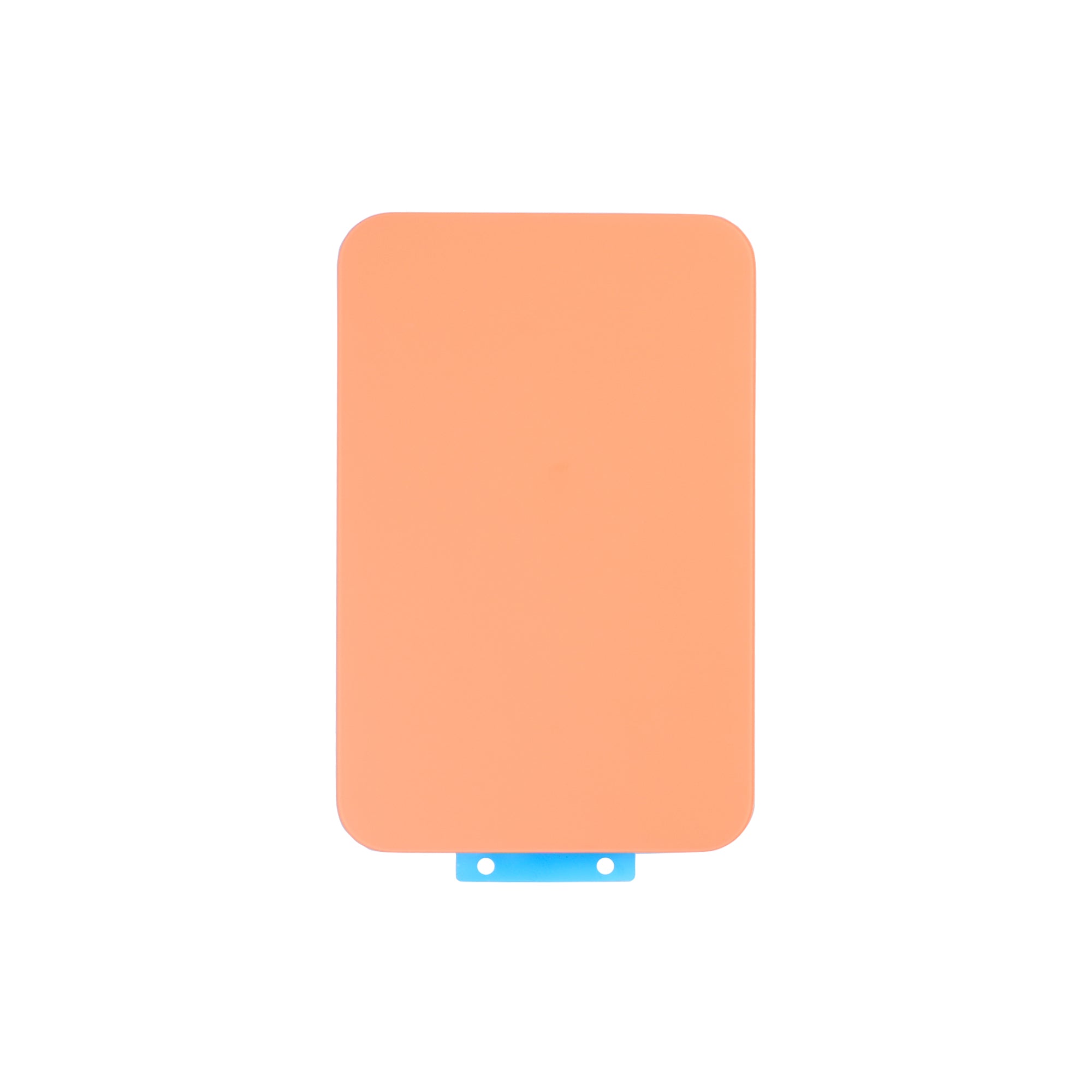 For Apple 17 Pro achterglas zonder NFC Cosmic Orange compatibel