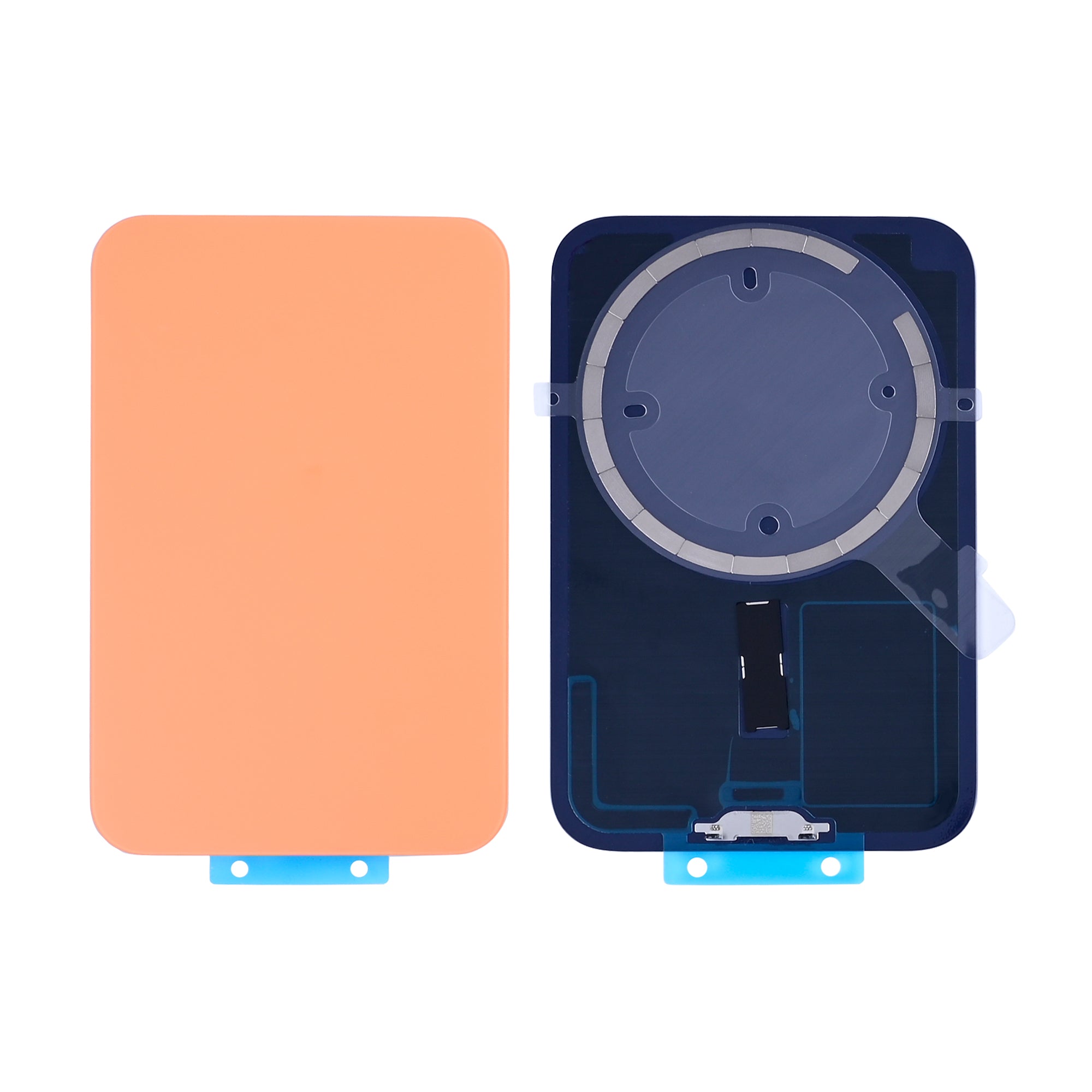 For Apple 17 Pro achterglas zonder NFC Cosmic Orange compatibel