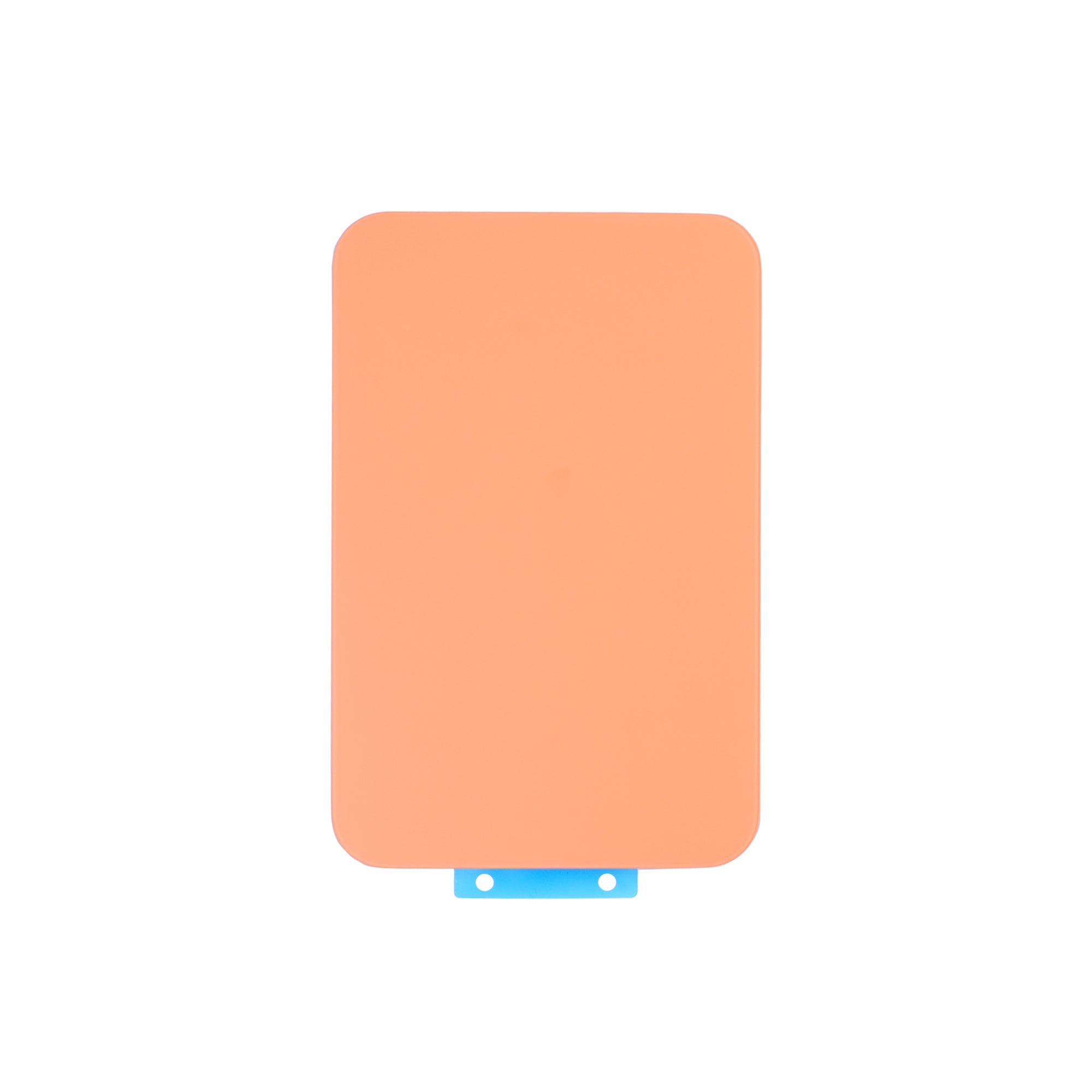 For Apple 17 Pro Max achterglas zonder NFC Cosmic Orange compatibel