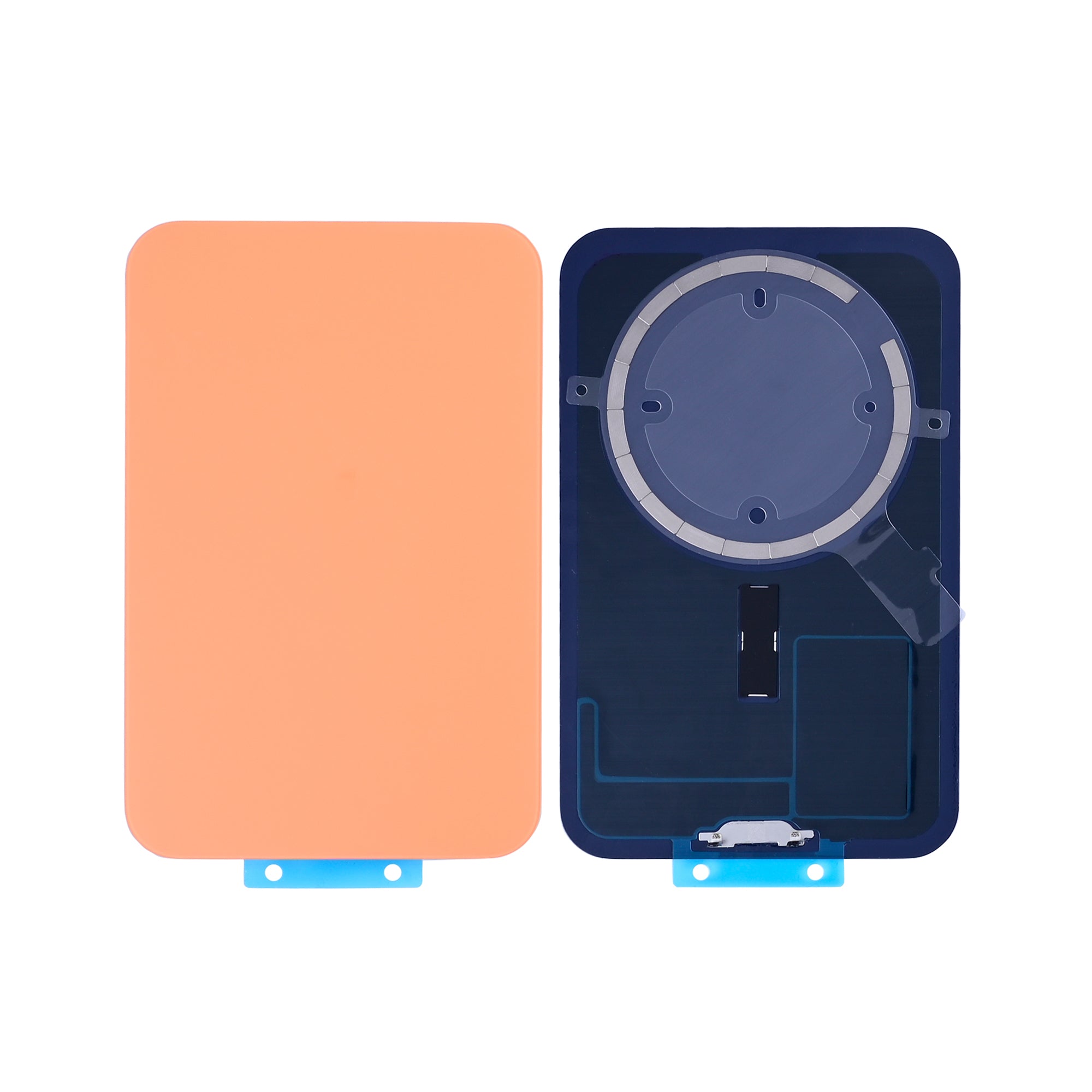 For Apple 17 Pro Max achterglas zonder NFC Cosmic Orange compatibel