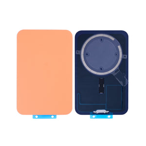 For Apple 17 Pro Max achterglas zonder NFC Cosmic Orange compatibel
