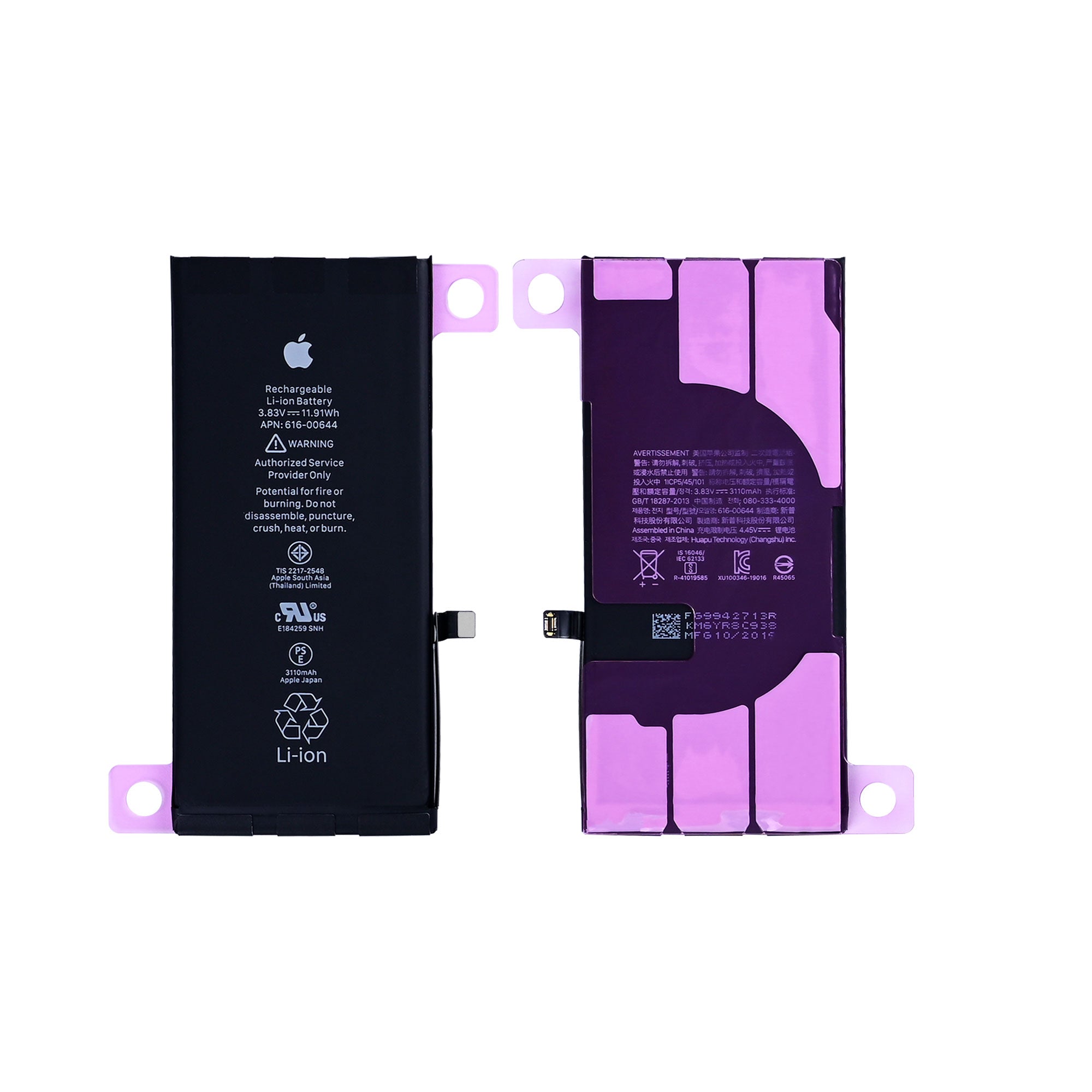 For Apple 11 batterij origineel bulk