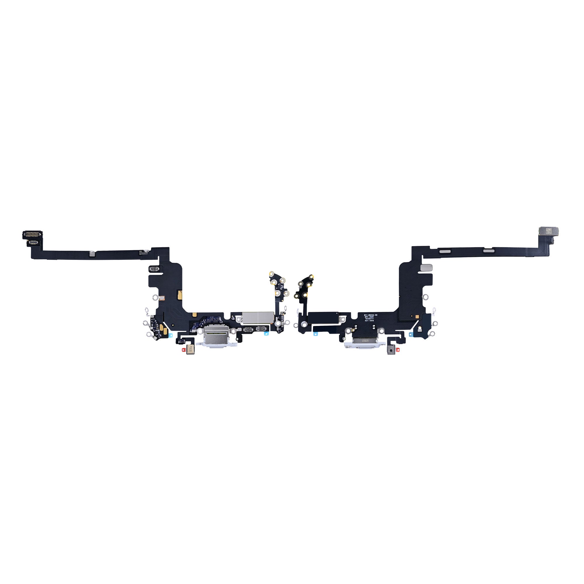 For Apple iPhone 17 Pro systeem opladen Flex zilver getrokken