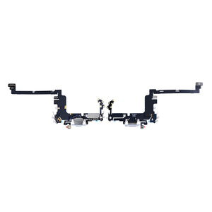 For Apple iPhone 17 Pro systeem opladen Flex zilver getrokken