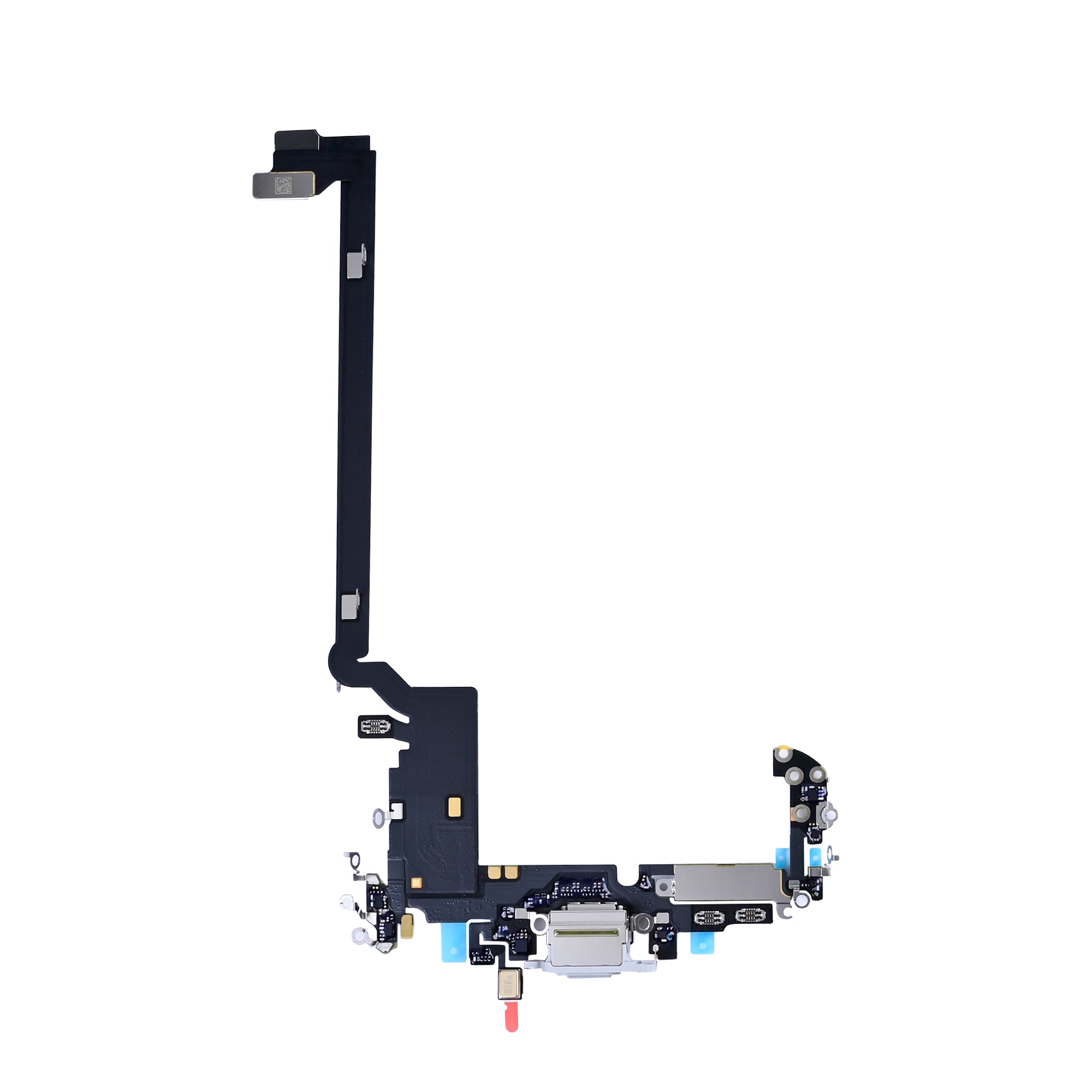 For Apple iPhone 17 Pro Max Systeem Opladen Flex Zilver Getrokken
