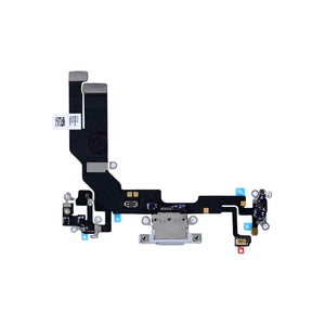 For Apple iPhone 16e Systeem Opladen Flex Wit Getrokken