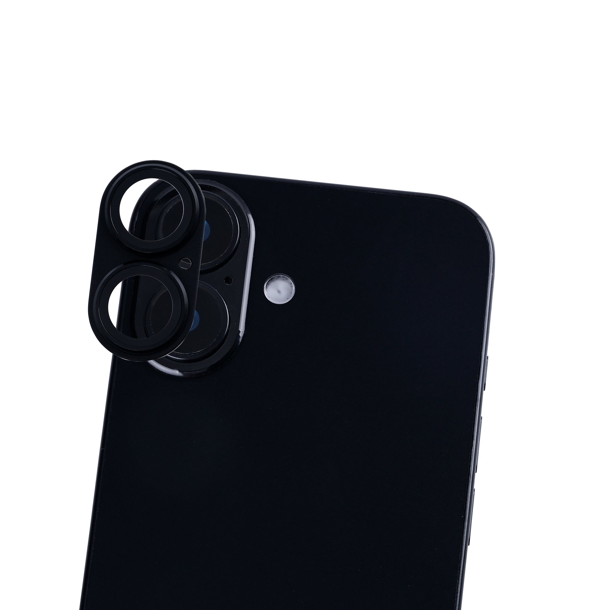 Rixus Ultra Clear camerabescherming For Apple 17 Zwart