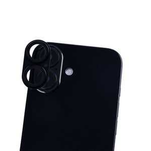 Rixus Ultra Clear camerabescherming For Apple 17 Zwart