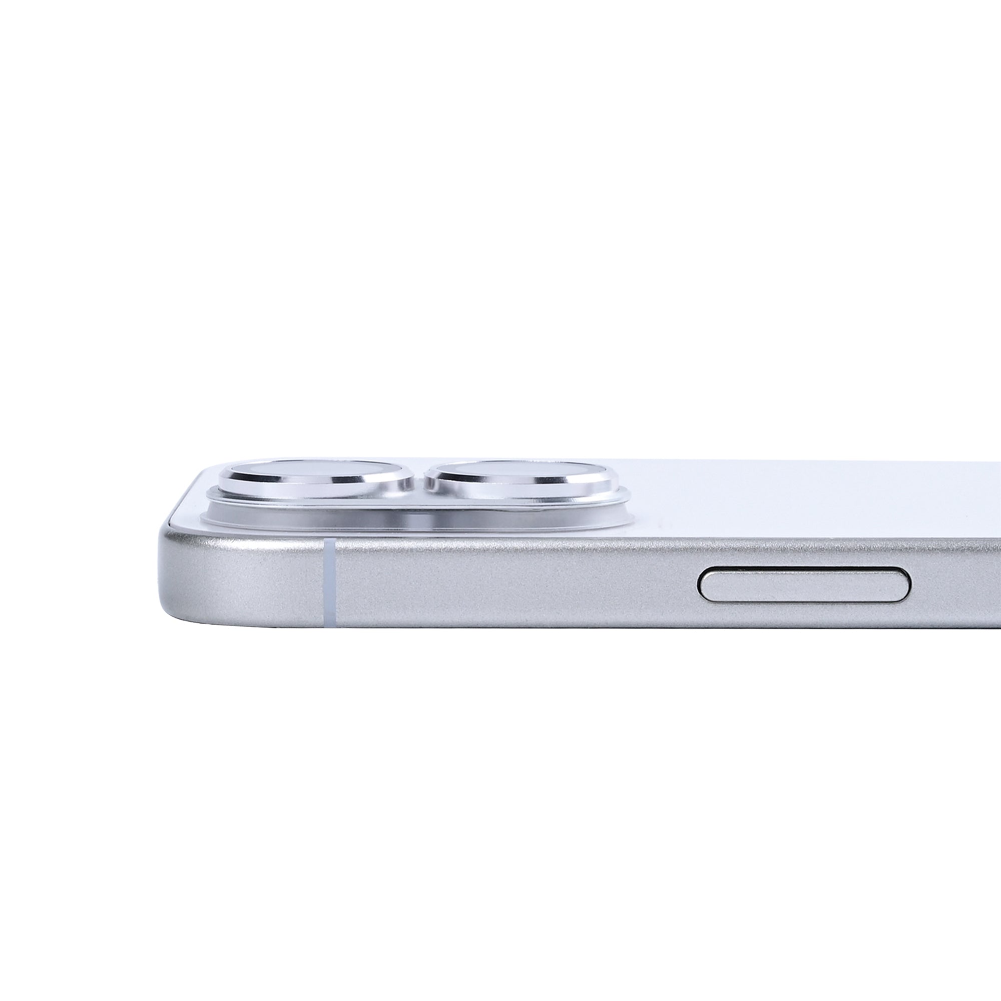 Rixus Ultra Clear camerabescherming For Apple 17 Wit