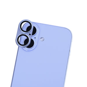 Rixus Ultra Clear camerabescherming For Apple 17 Mist Blue