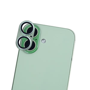 Rixus Ultra Clear camerabescherming For Apple 17 Sage