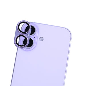 Rixus Ultra Clear camerabescherming For Apple 17 Lavender