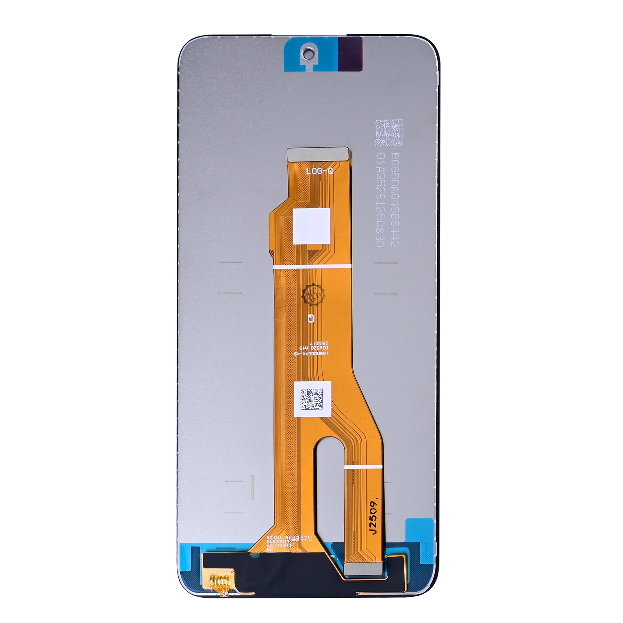 Honor 400 Smart 5G, Honor X7d-scherm en digitizer zonder frame, zwart, OEM