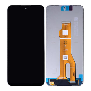 Honor 400 Smart 5G, Honor X7d-scherm en digitizer zonder frame, zwart, OEM