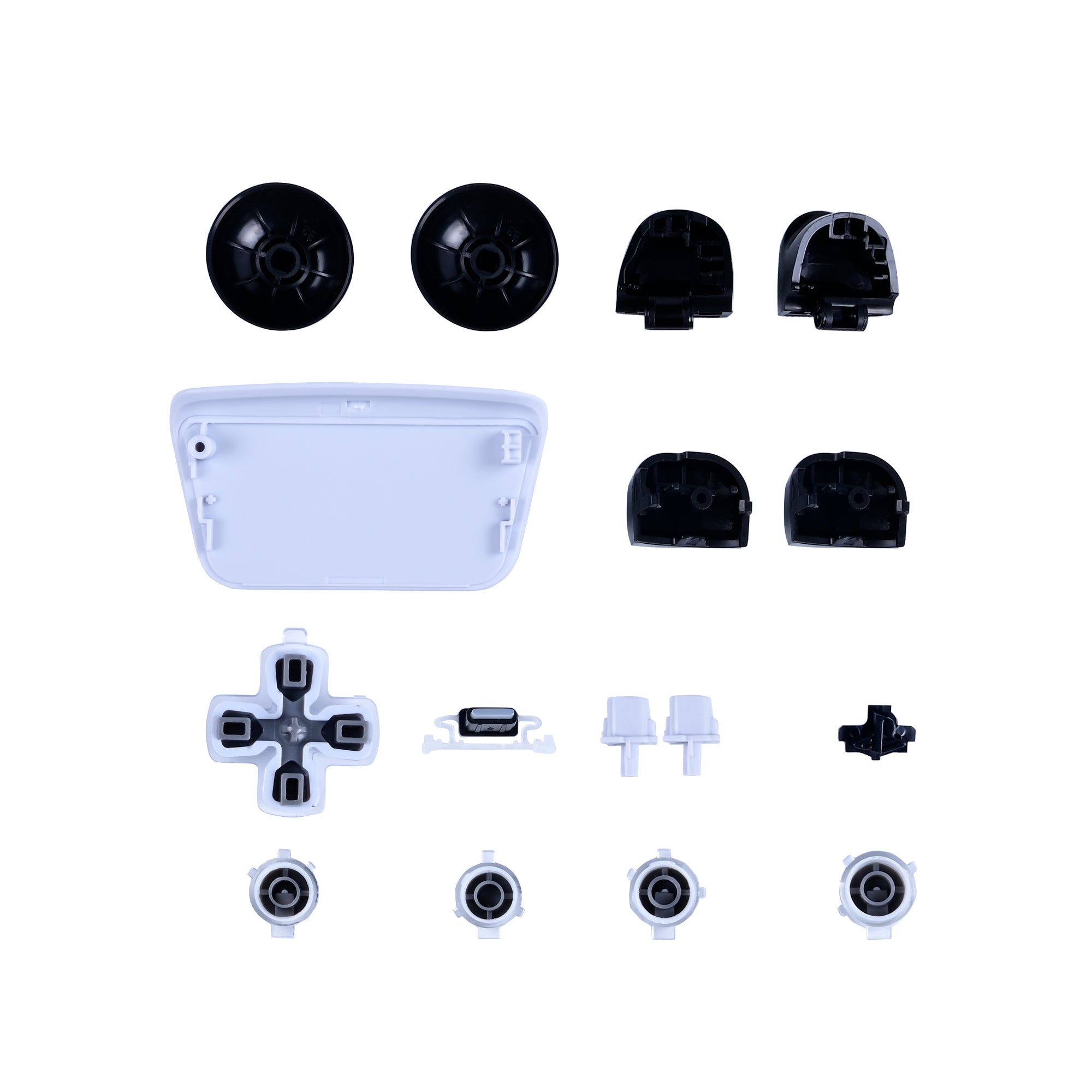 For PlayStation 5 Controller Button Sets White (16pcs) OEM
