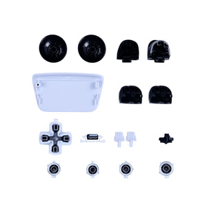 For PlayStation 5 Controller Button Sets White (16pcs) OEM