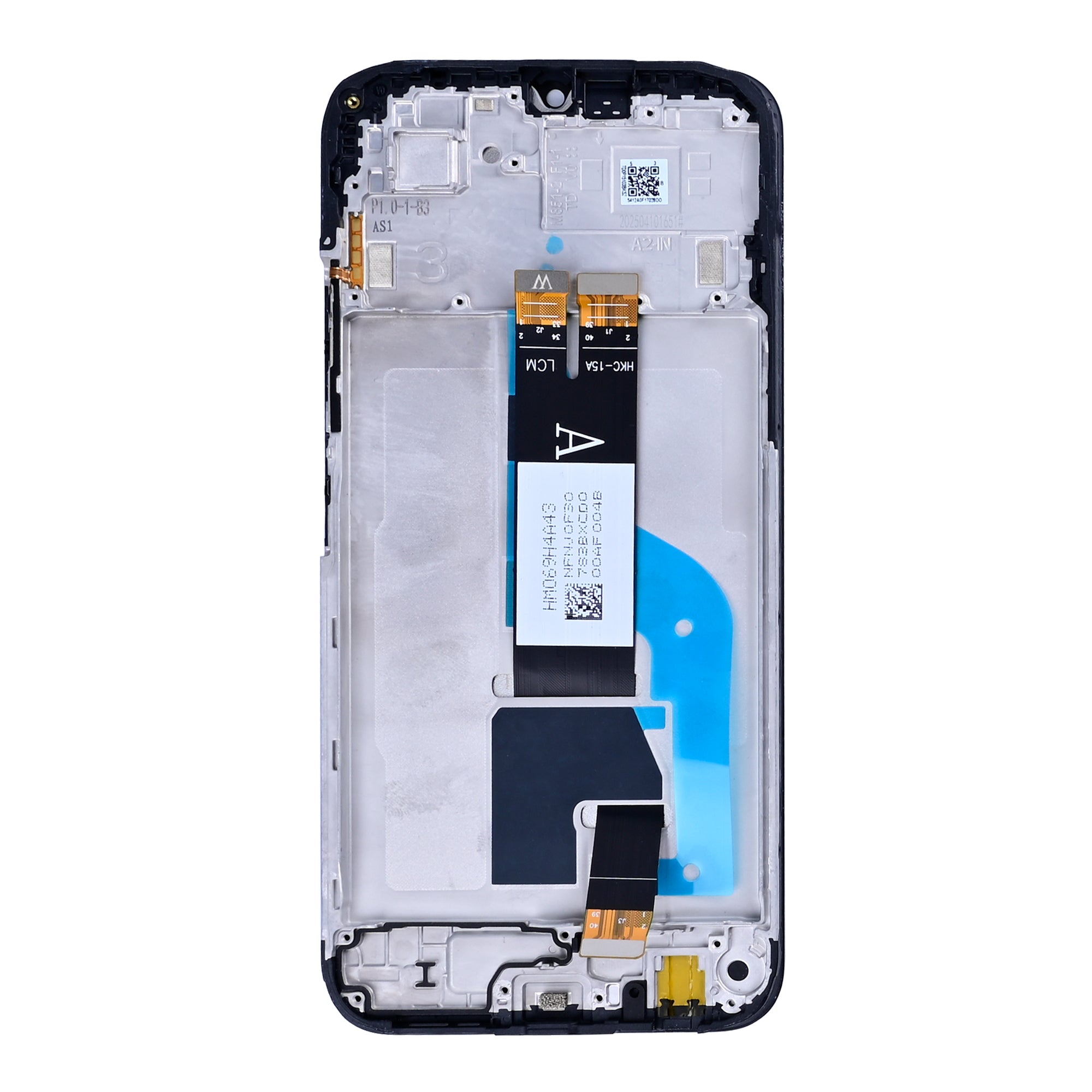 Xiaomi Redmi 15C 5G (wereldwijd) scherm en digitizer met frame Midnight Black OEM