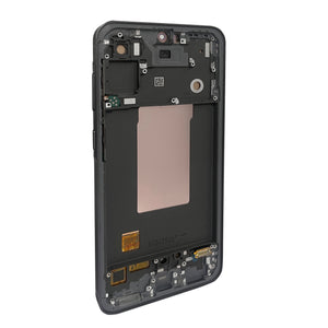 Samsung Galaxy A56 A566B Display en digitizer met frame Graphite Soft-OLED