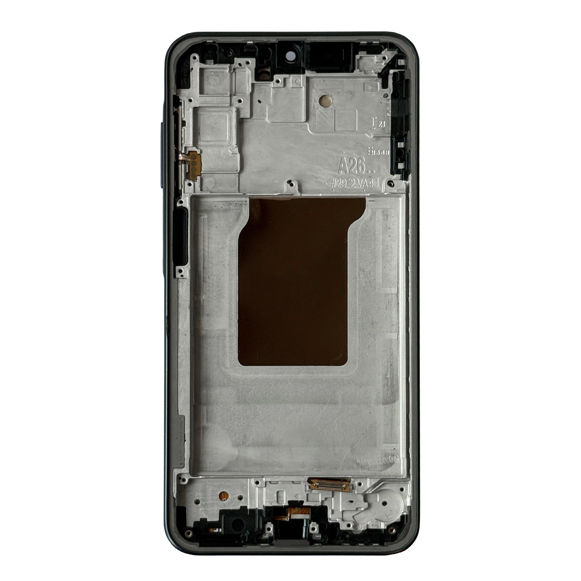Samsung Galaxy A26 A266B Display en digitizer met frame Zwart Soft-OLED