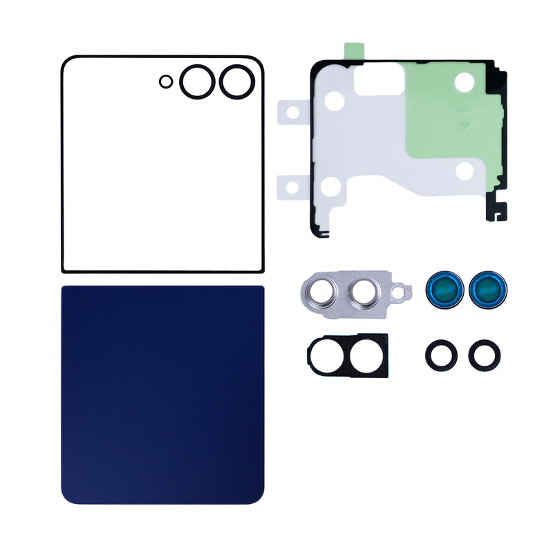 Samsung Galaxy Z Flip7 F766B achterkant set met lens Blue Shadow OEM