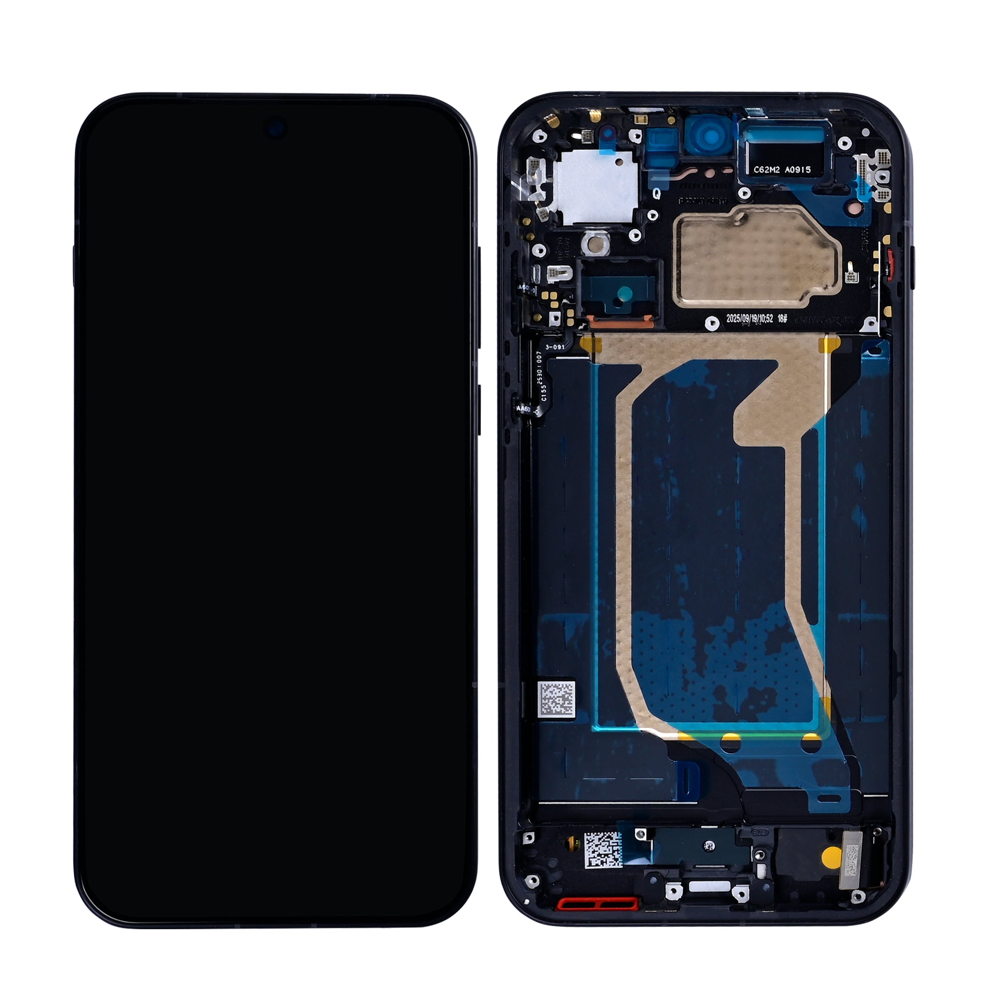 OnePlus 15-scherm en digitizer met frame Infinite Black OEM