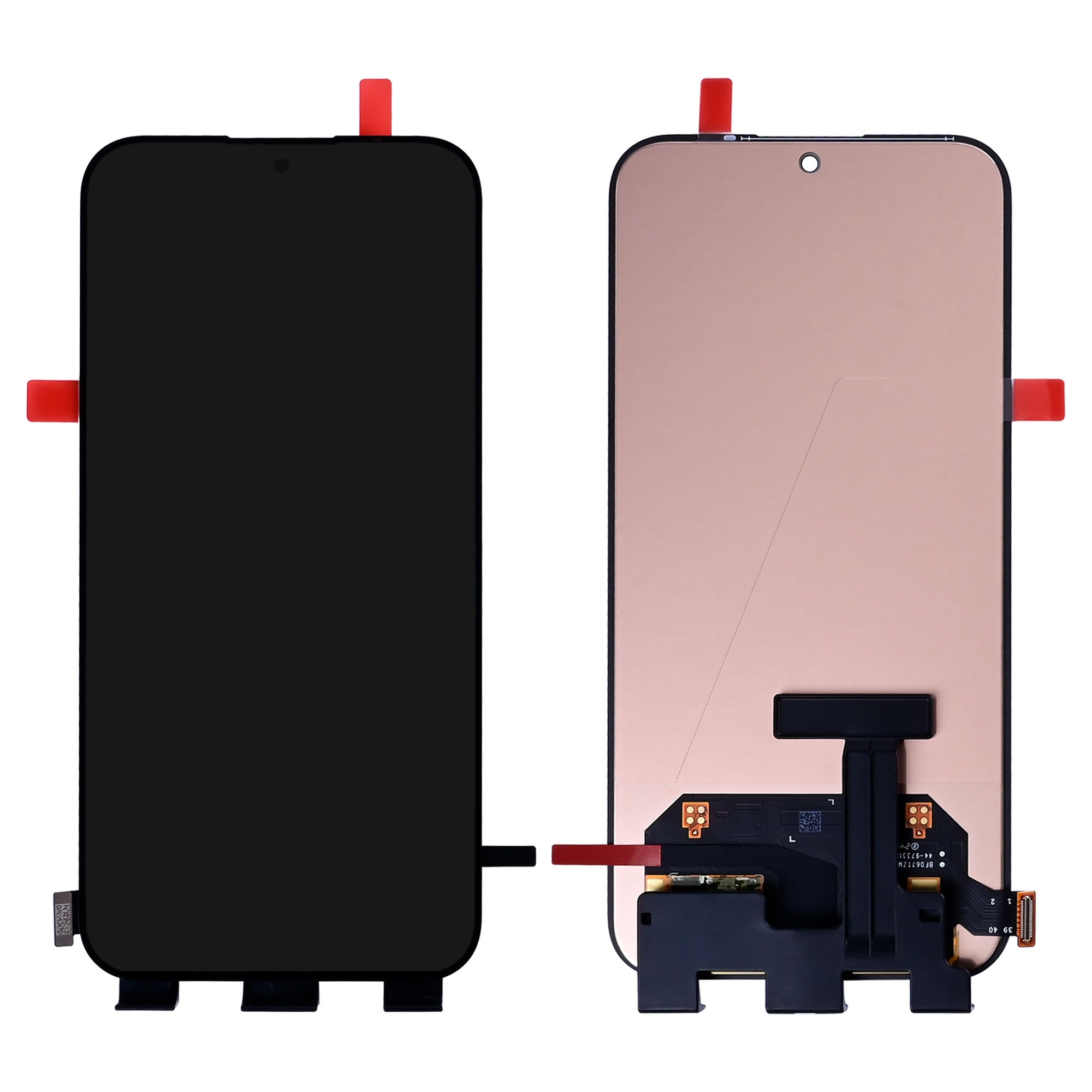 Nothing Phone 2a, 2a Plus Display en digitizer zonder frame, zwart, OEM
