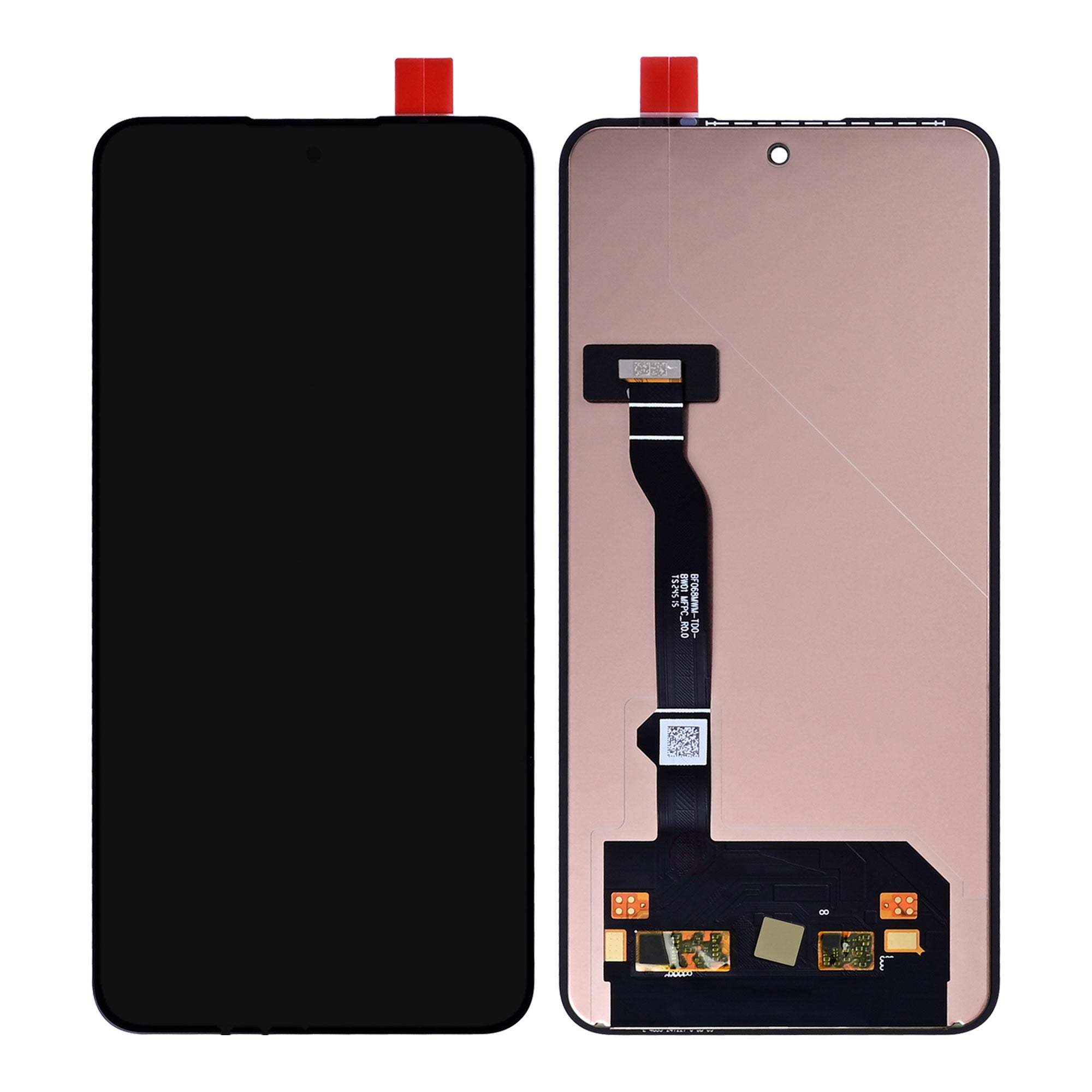 Nothing Phone 3a, 3a Pro, CMF Phone 2 Pro Display en digitizer zonder frame, zwart, OEM
