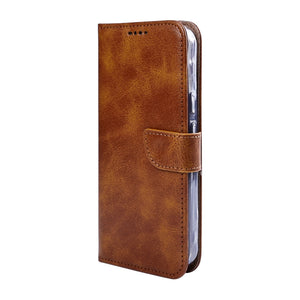 Rixus Bookcase For Google Pixel 10a Light Brown
