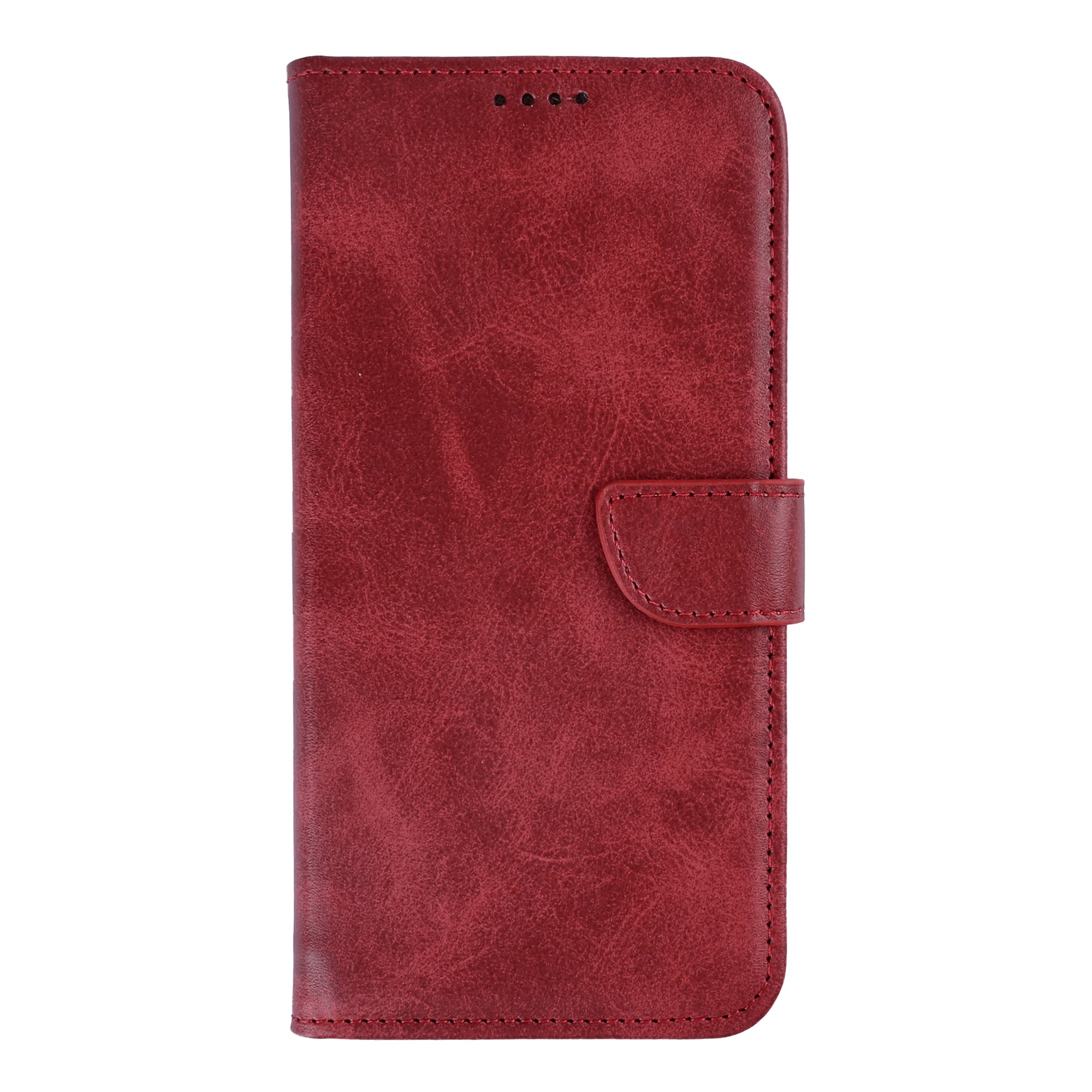 Rixus boekenkast voor Samsung Galaxy S26 Plus donkerrood