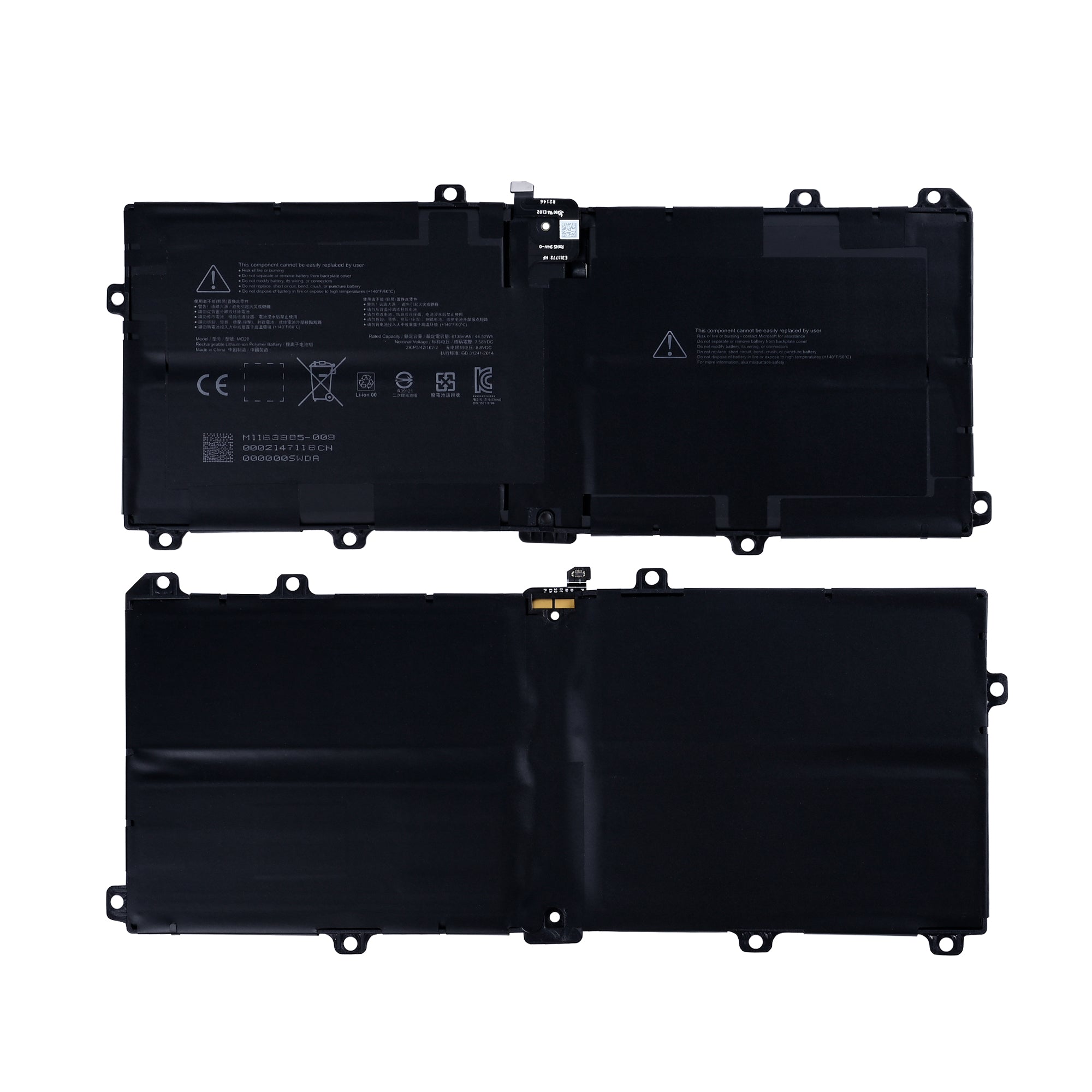 Microsoft Surface Pro 9, Pro 9 5G-batterij DYNM04 OEM