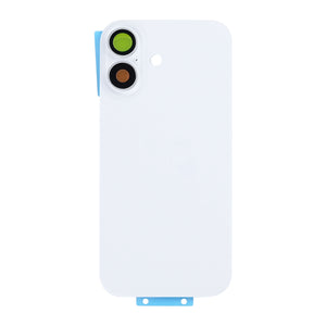 For Apple 17 achterglas zonder NFC, vergroot cameraframe wit compatibel
