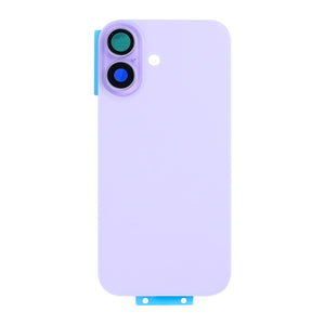 For Apple 17 achterglas zonder NFC, vergroot cameraframe lavendel compatibel