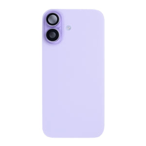 For Apple 17 achterglas met NFC, vergroot cameraframe lavendel getrokken