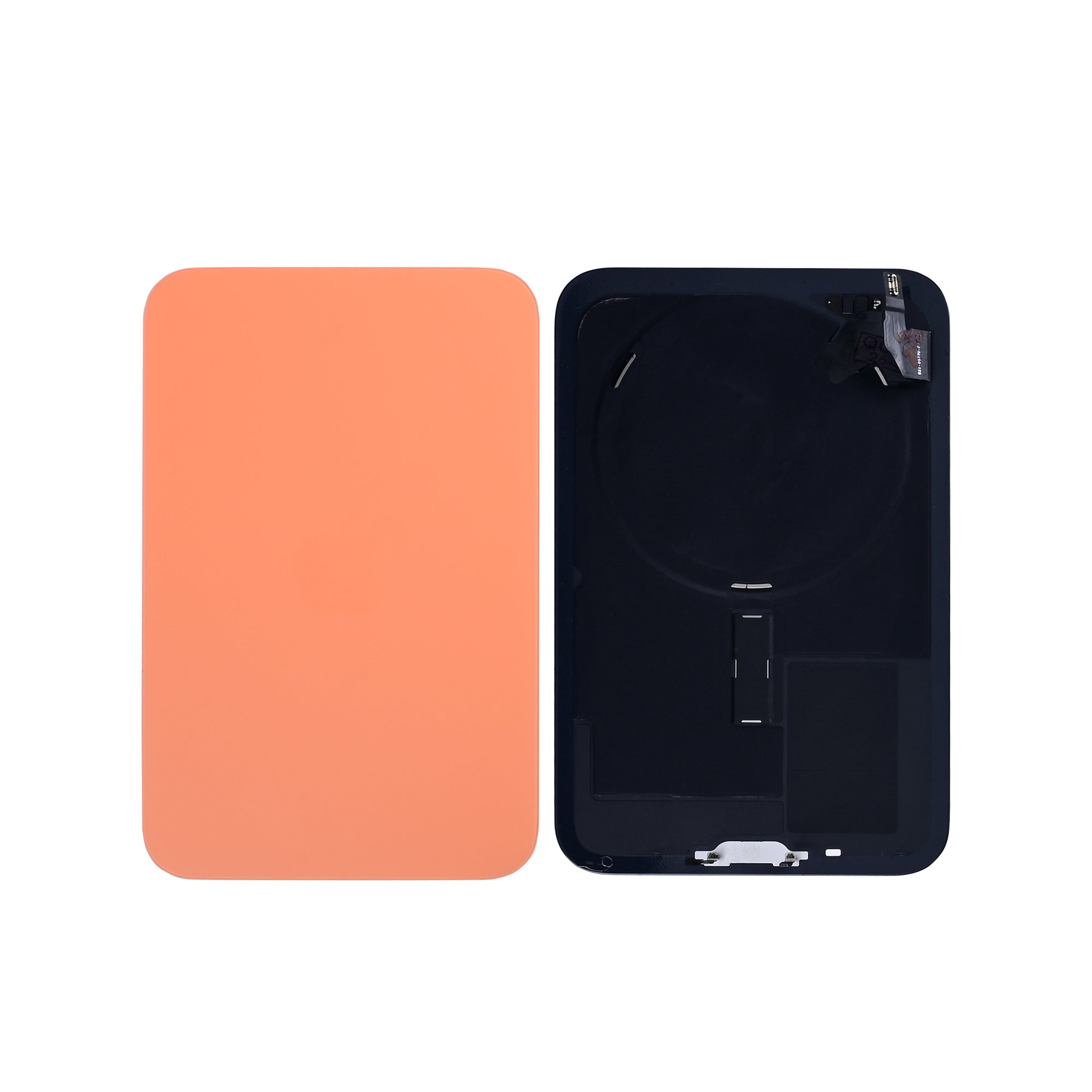 For Apple 17 Pro Max achterglas met NFC Cosmic Orange Pulled