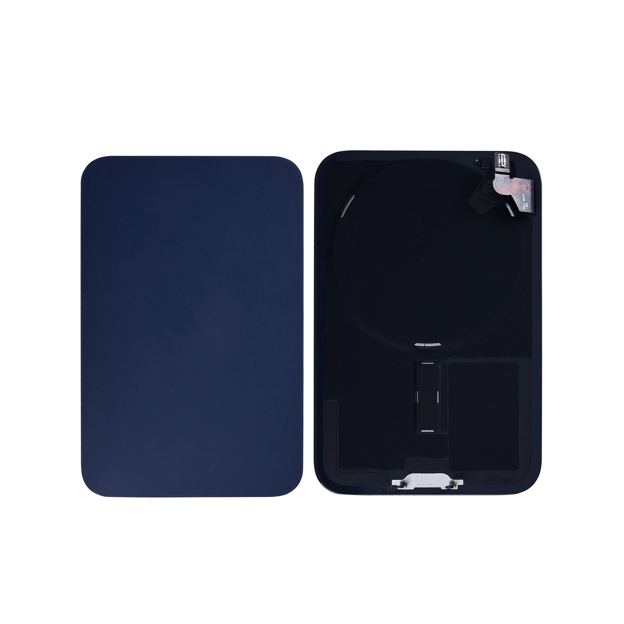 For Apple 17 Pro achterglas met NFC diepblauw getrokken