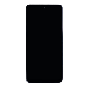 Samsung Galaxy A71 4G A715F Display And Digitizer With Frame Prism Crush Black In-Cell