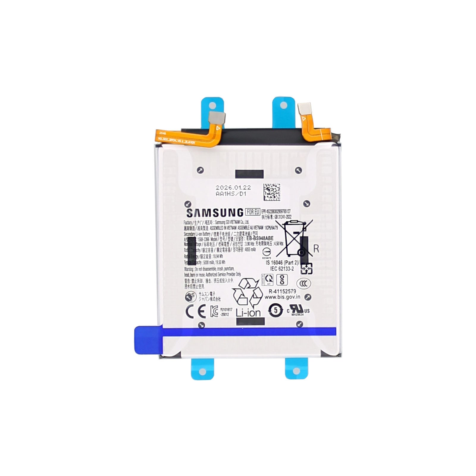 Samsung Galaxy S26 Ultra S948B Battery EB-BS948ABE Original
