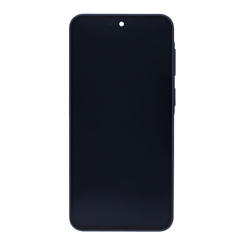 Samsung Galaxy A37 A376B Display And Digitizer With Frame Charkoal Service Pack