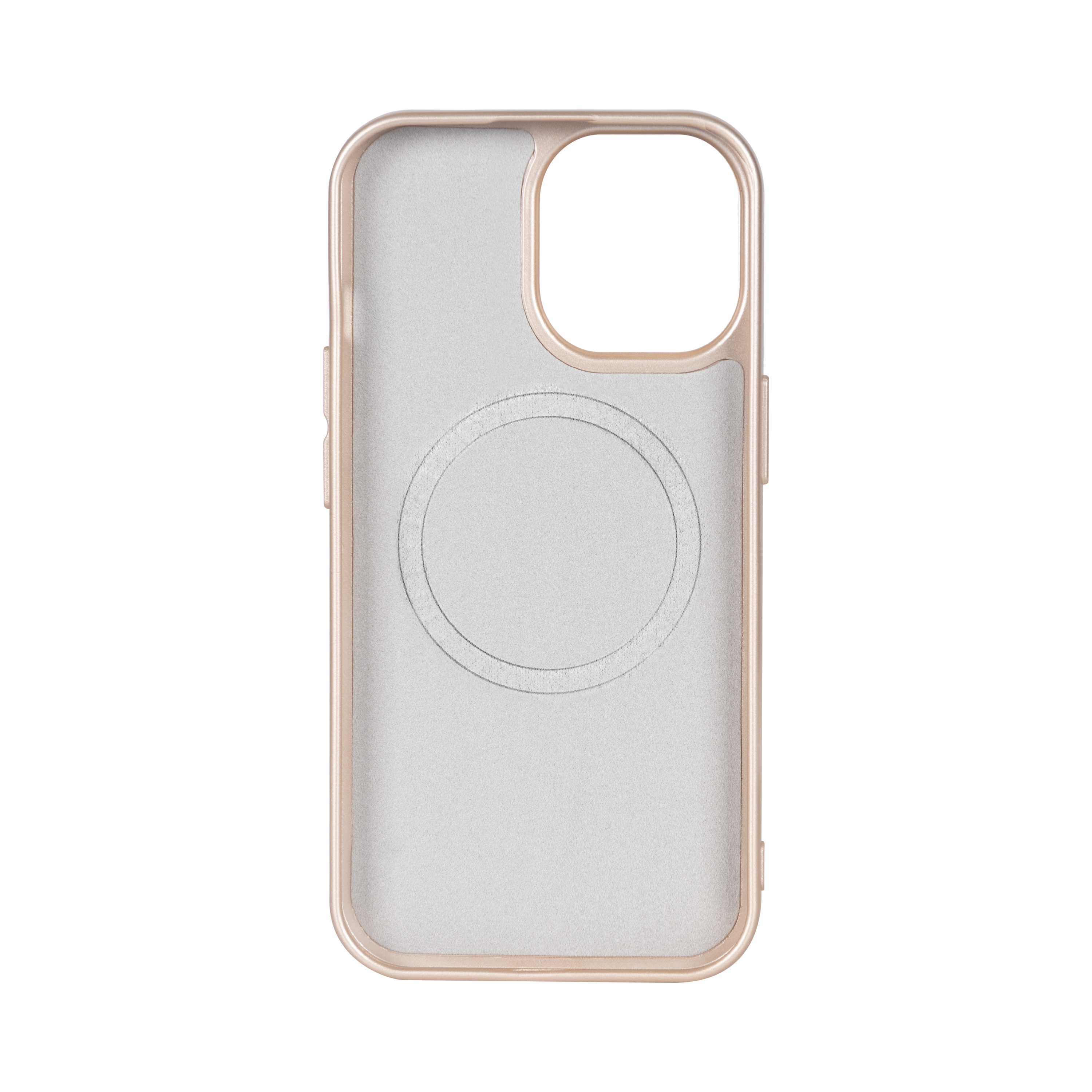 Rixus Soft TPU Phone Case With MagSafe Compatible For Apple iPhone 13 Pro Max Gold