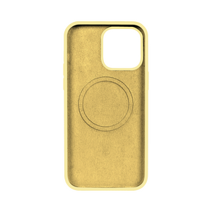 Rixus Zacht TPU Telefoonhoesje Met MagSafe For Apple iPhone 14 Pro Max Goud