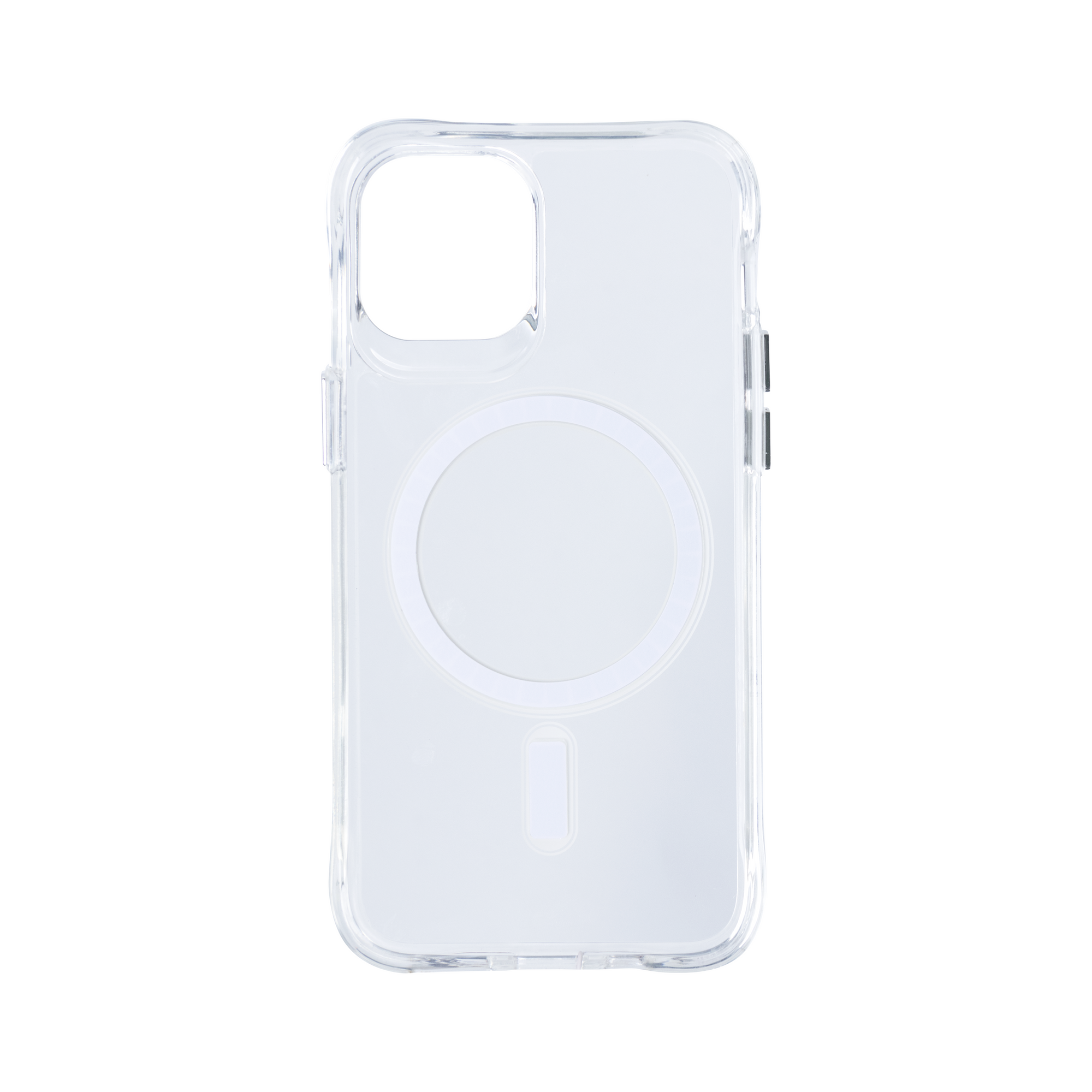 Rixus Anti Shock Hoesje TPU Met MagSafe For Apple iPhone 12 Pro Max Transparant