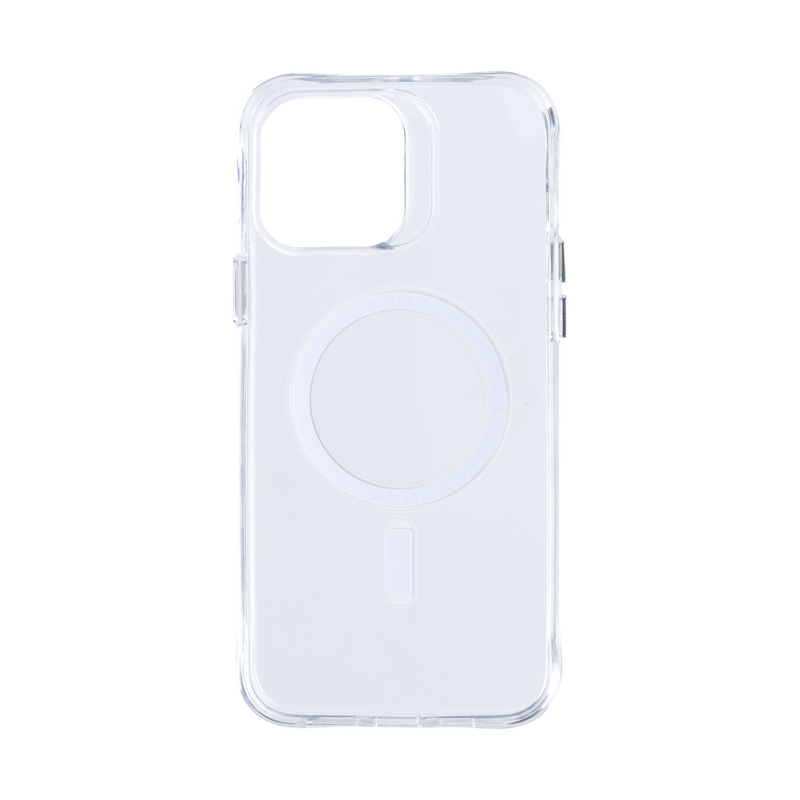 Rixus Anti Shock Case TPU met MagSafe For Apple 13 Pro Transparant