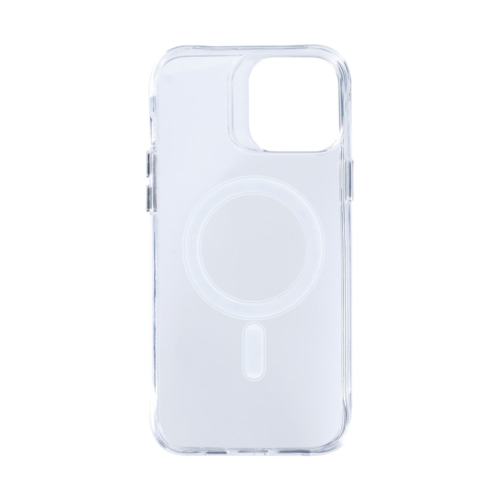 Rixus Anti Shock Case TPU met MagSafe For Apple 13 Pro Transparant