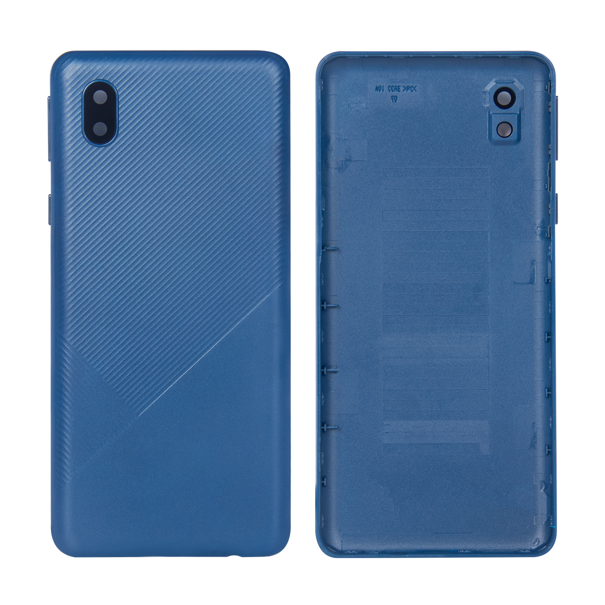 Samsung Galaxy A01 Core A013F achterkant met lens blauw met lens OEM