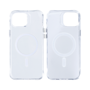 Rixus Anti Shock Case TPU With MagSafe Compatible For Apple iPhone 14 Plus Transparent
