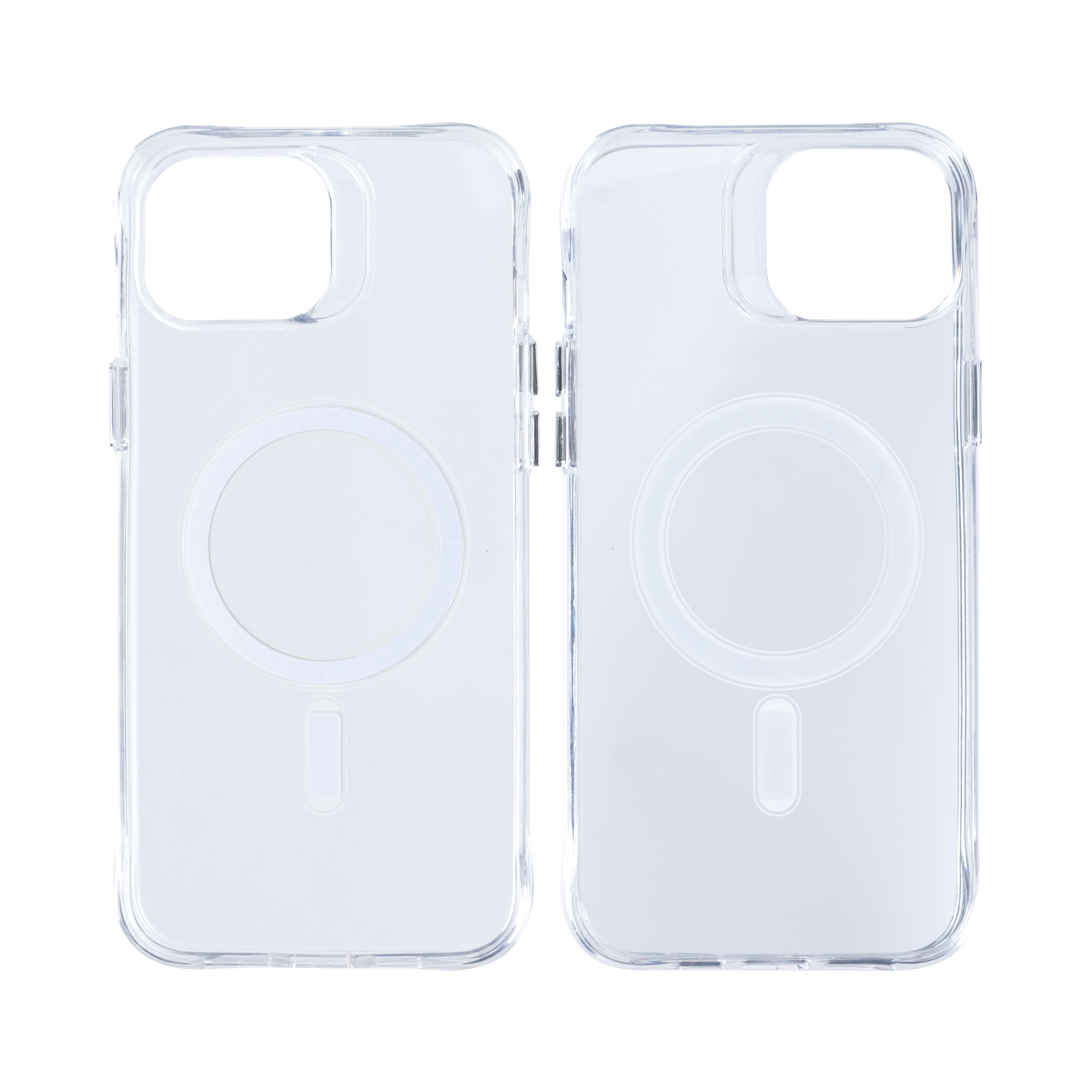 Rixus Anti Shock Hoesje TPU Met MagSafe For Apple iPhone 14 Plus Transparant